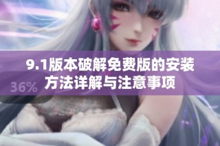 9.1版本破解免费版的安装方法详解与注意事项