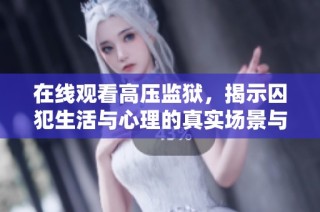 在线观看高压监狱，揭示囚犯生活与心理的真实场景与挑战