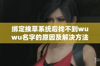 绑定挨草系统后找不到wuwu名字的原因及解决方法分析