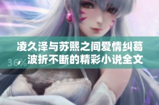 凌久泽与苏熙之间爱情纠葛，波折不断的精彩小说全文免费阅读