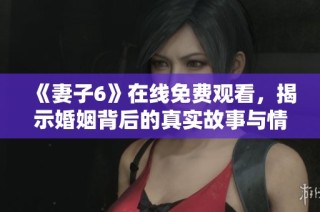 《妻子6》在线免费观看，揭示婚姻背后的真实故事与情感纠葛