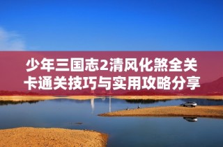 少年三国志2清风化煞全关卡通关技巧与实用攻略分享
