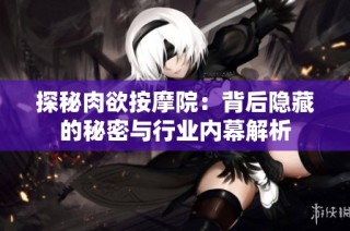 探秘肉欲按摩院：背后隐藏的秘密与行业内幕解析