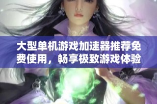 大型单机游戏加速器推荐免费使用，畅享极致游戏体验的最佳选择