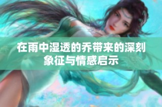 在雨中湿透的乔带来的深刻象征与情感启示