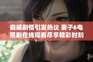 震撼剧情引发热议 妻子6电视剧在线观看尽享精彩时刻