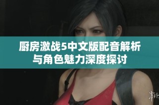 厨房激战5中文版配音解析与角色魅力深度探讨