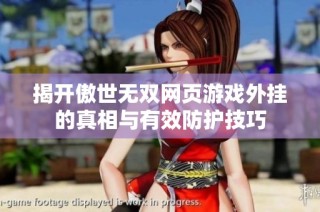 揭开傲世无双网页游戏外挂的真相与有效防护技巧