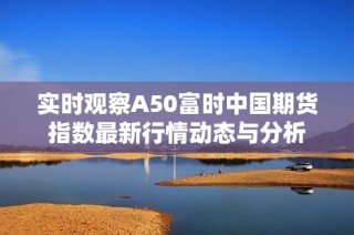 实时观察A50富时中国期货指数最新行情动态与分析