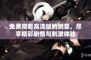 免费观看高清版的燃罪，尽享精彩剧情与刺激体验