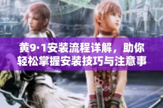 黄9·1安装流程详解，助你轻松掌握安装技巧与注意事项