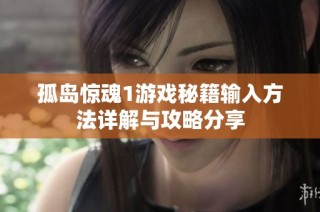 孤岛惊魂1游戏秘籍输入方法详解与攻略分享