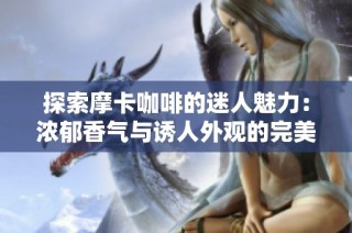 探索摩卡咖啡的迷人魅力：浓郁香气与诱人外观的完美融合之旅