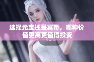 选择元宝还是冥币，哪种价值更高更值得投资