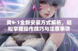黄9·1全新安装方式解析，轻松掌握操作技巧与注意事项
