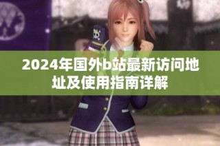 2024年国外b站最新访问地址及使用指南详解
