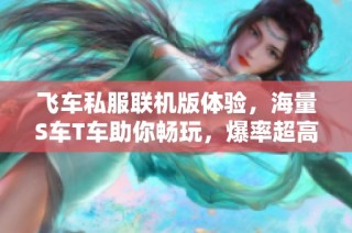 飞车私服联机版体验，海量S车T车助你畅玩，爆率超高稳定游戏等你来挑战