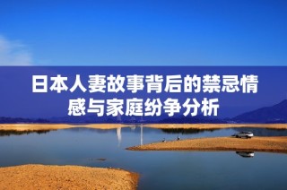 日本人妻故事背后的禁忌情感与家庭纷争分析