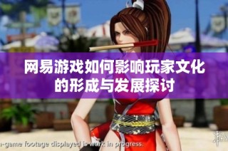 网易游戏如何影响玩家文化的形成与发展探讨