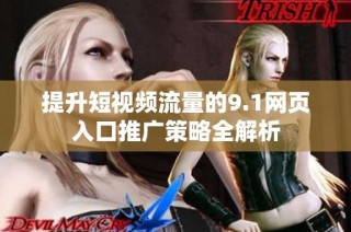 提升短视频流量的9.1网页入口推广策略全解析