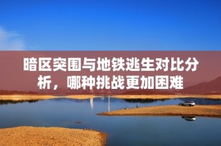 暗区突围与地铁逃生对比分析，哪种挑战更加困难