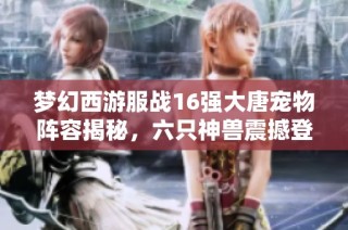 梦幻西游服战16强大唐宠物阵容揭秘，六只神兽震撼登场