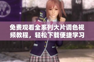 免费观看全系列大片调色视频教程，轻松下载便捷学习资料