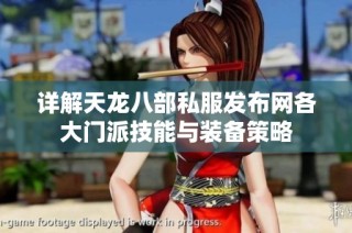 详解天龙八部私服发布网各大门派技能与装备策略