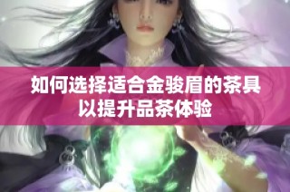 如何选择适合金骏眉的茶具以提升品茶体验