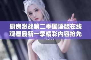 厨房激战第二季国语版在线观看最新一季精彩内容抢先看