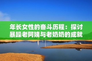 年长女性的奋斗历程：探讨暴躁老阿姨与老奶奶的成就与荣誉