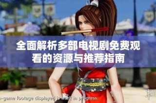 全面解析多部电视剧免费观看的资源与推荐指南