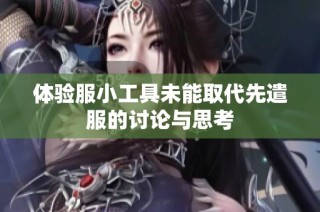 体验服小工具未能取代先遣服的讨论与思考