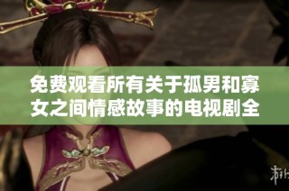 免费观看所有关于孤男和寡女之间情感故事的电视剧全集