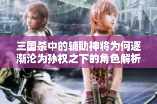 三国杀中的辅助神将为何逐渐沦为孙权之下的角色解析