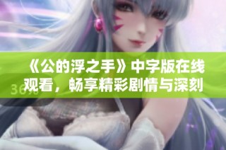 《公的浮之手》中字版在线观看，畅享精彩剧情与深刻主题解析