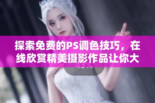 探索免费的PS调色技巧，在线欣赏精美摄影作品让你大开眼界