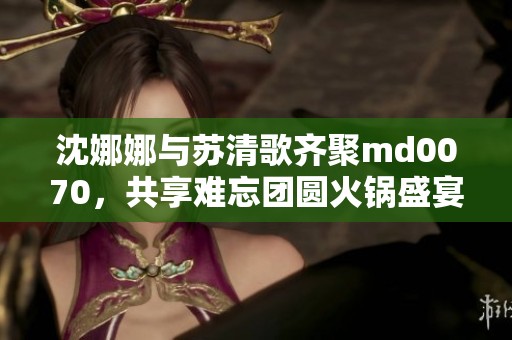 沈娜娜与苏清歌齐聚md0070，共享难忘团圆火锅盛宴