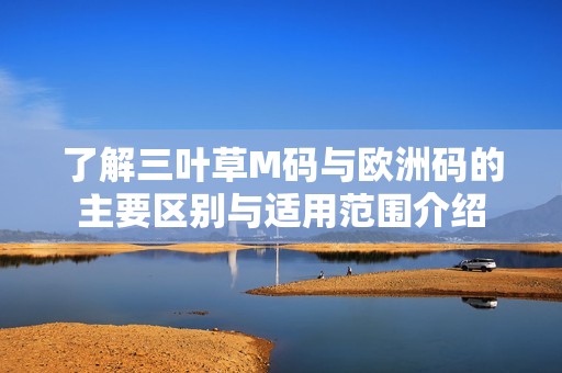 了解三叶草M码与欧洲码的主要区别与适用范围介绍