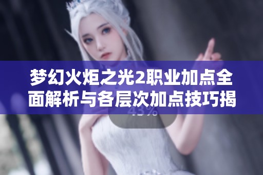 梦幻火炬之光2职业加点全面解析与各层次加点技巧揭秘