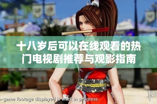 十八岁后可以在线观看的热门电视剧推荐与观影指南