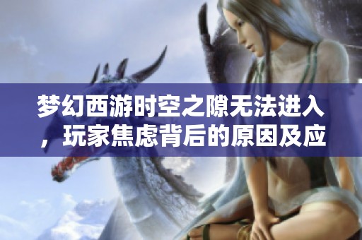 梦幻西游时空之隙无法进入，玩家焦虑背后的原因及应对策略