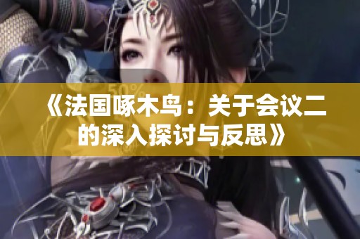《法国啄木鸟：关于会议二的深入探讨与反思》
