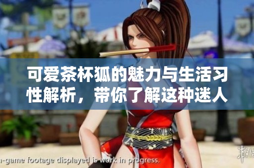 可爱茶杯狐的魅力与生活习性解析，带你了解这种迷人的小型狐狸