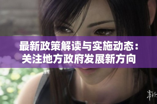 最新政策解读与实施动态：关注地方政府发展新方向