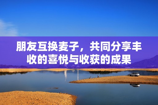 朋友互换麦子，共同分享丰收的喜悦与收获的成果