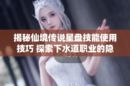 揭秘仙境传说星盘技能使用技巧 探索下水道职业的隐藏力量