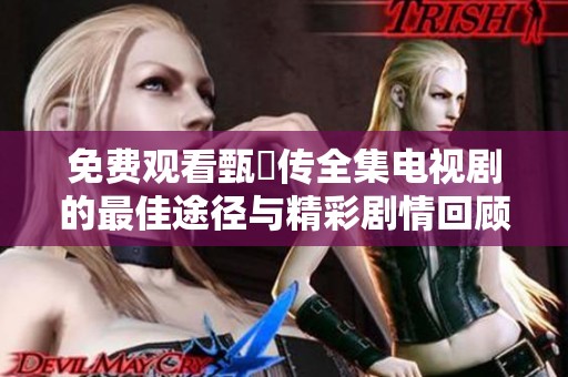 免费观看甄嬛传全集电视剧的最佳途径与精彩剧情回顾