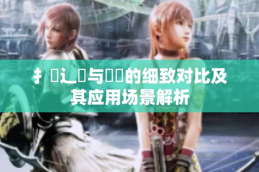 扌喿辶畐与畐畬的细致对比及其应用场景解析