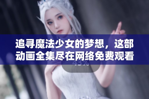 追寻魔法少女的梦想，这部动画全集尽在网络免费观看